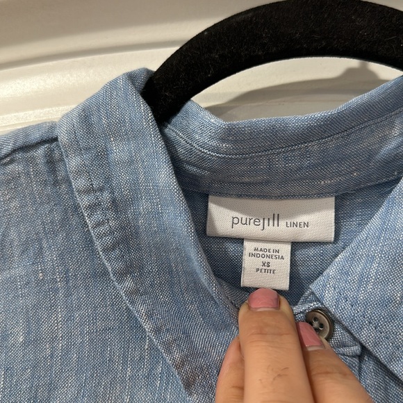 Pure Jill Linen . Color cream strm - Picture 2 of 11